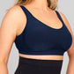 Breathable Support Bra With Adjustable Straps