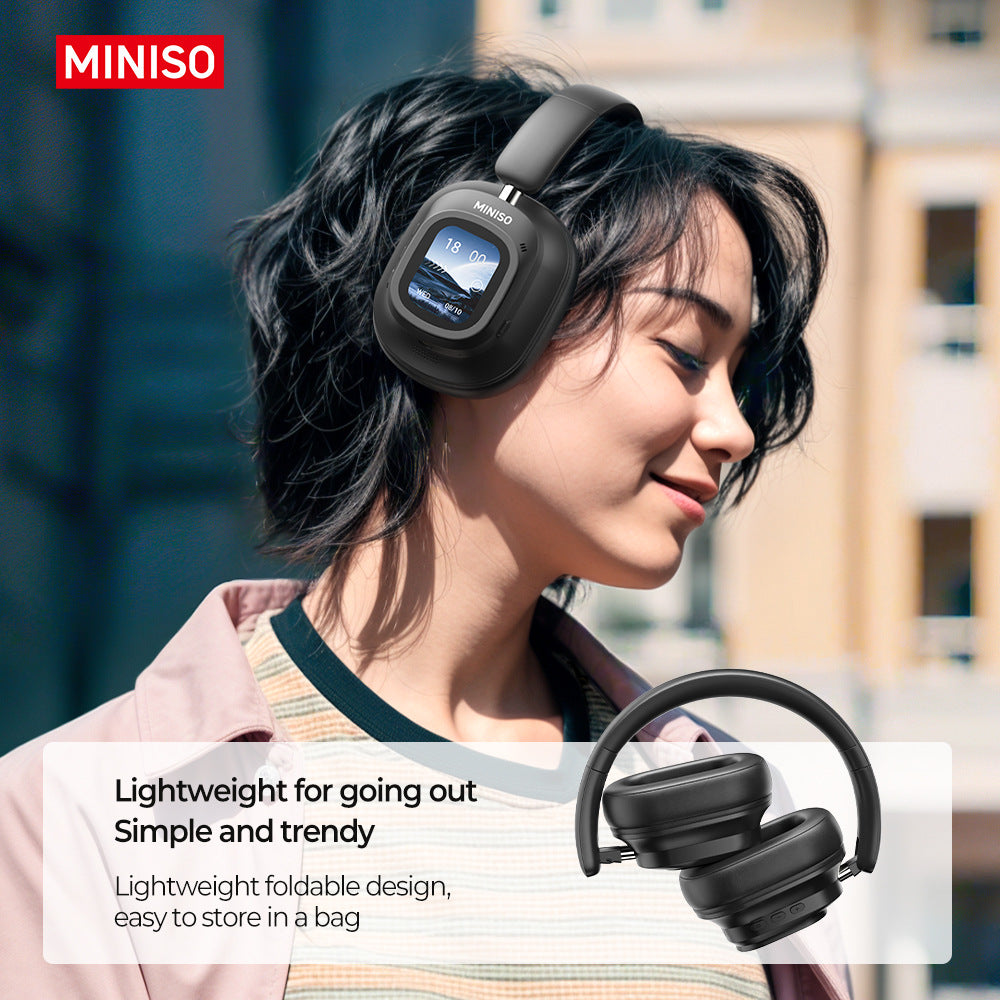 MINISO G90 Bluetooth Headphones with Touch Screen