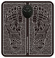 Foot Massage Pad EMS, Foot Reflexology Device