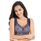 ExSecret - Ultimate Lift Stretch Full-Figure Seamless Lace Cut-Out Bra