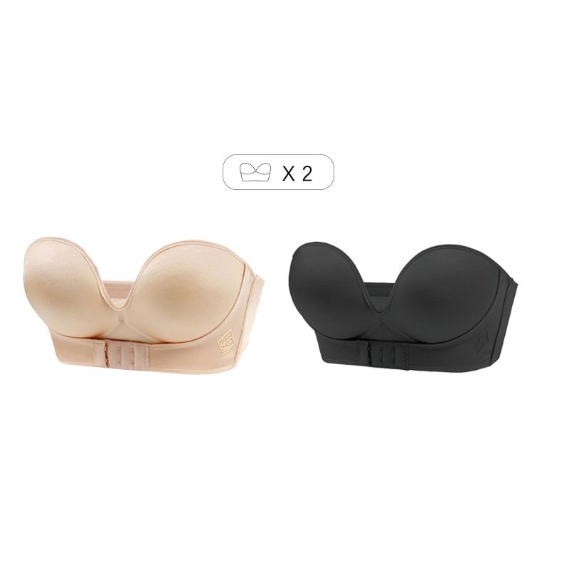 Up Wing - Front Buckle Strapless Wireless 🅑🅡🅐